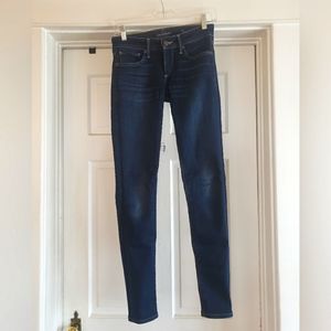 Lucky Brand Dark Wash Stella Skinny Jeans Size 24